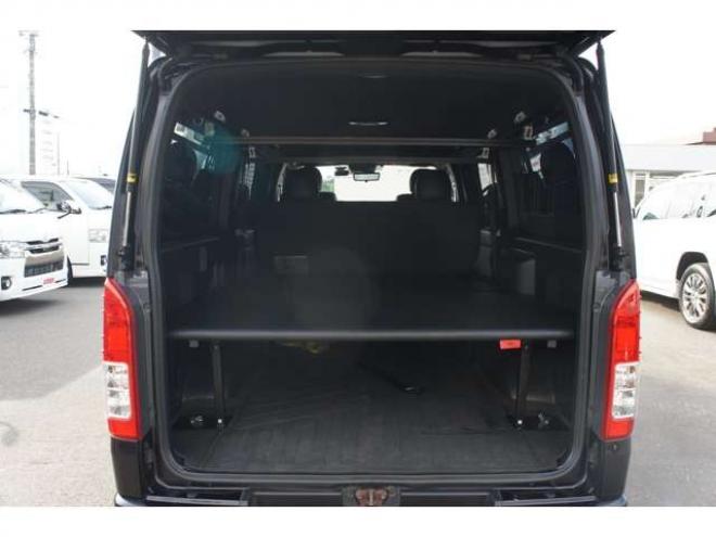 ハイエースバン2.8 スーパーGL ダークプライムII ロングボディ ディーゼルターボ 4WD　415COBRA　クリーンルック3Fスポ&BY2ボンネット&ステージ2ルーフスポ&バッドラッカーIII17インチAW&フラットベッドキット　ヨコハマPARADA17インチ　デジタルインナー　パノラマモニター　両側パワースライドドア 2800