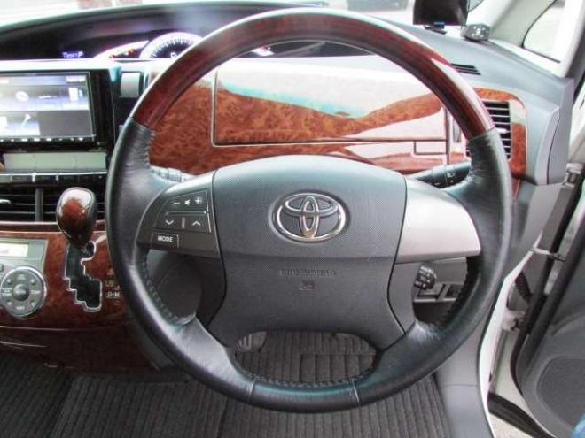 エスティマ2.4 アエラス 4WD　両側パワースライドドア/コーナーセンサー/キセノンヘッドライト/LEDフォグ/クルーズコントロール/ETC/ 2400