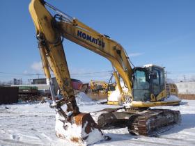バックホー　HB215LC-2　苫小牧ヤード