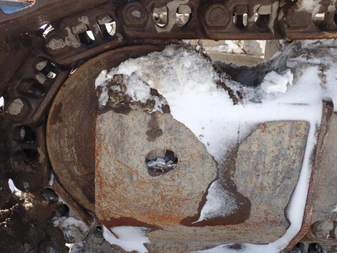 バックホーHB215LC-2　苫小牧ヤード