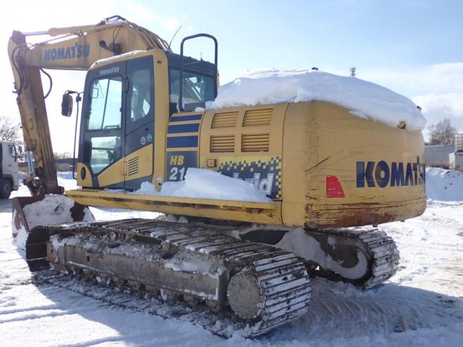 バックホーHB215LC-2　苫小牧ヤード