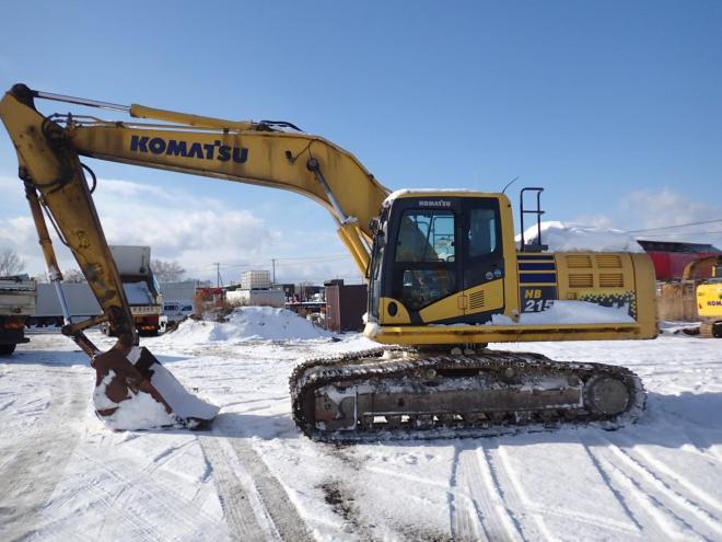 バックホーHB215LC-2　苫小牧ヤード
