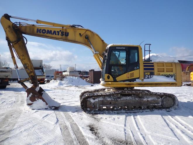 バックホーHB215LC-2　苫小牧ヤード