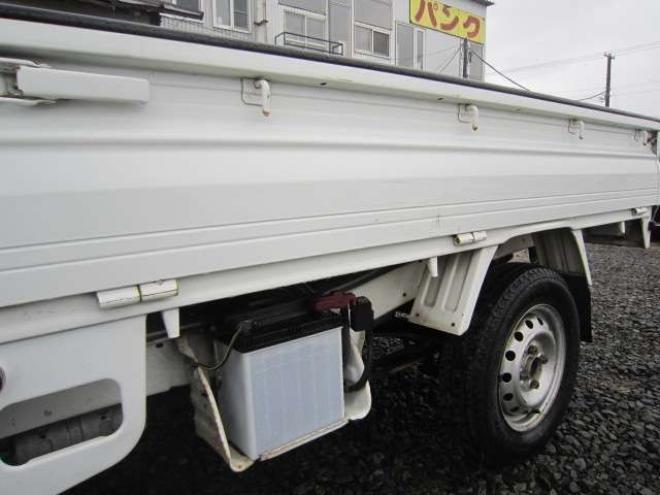 ミニキャブトラック Vタイプ エアコン付 4WD　道外仕入れ 切替式4WD パワステ エアコン スタッドレス+ホイールセット積込み 1年間走行無制限保証付 660