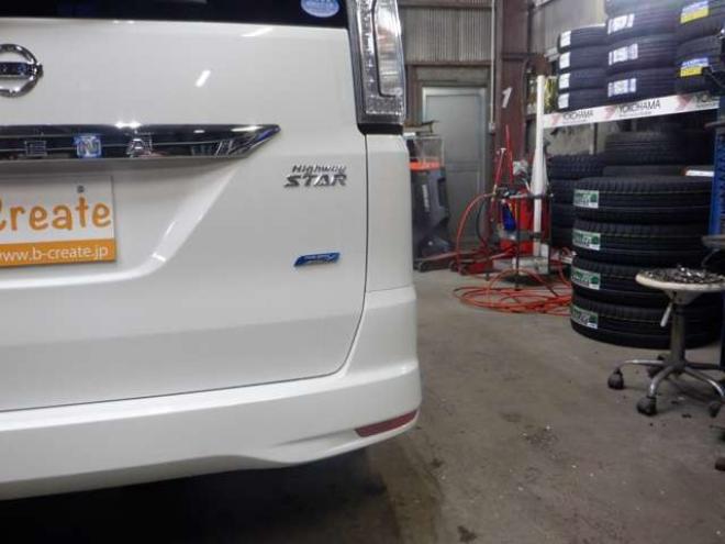 セレナ2.0 ハイウェイスター 4WD　本州仕入・ナビ・TV・Bカメラ・パワスラ・車検新規2年・リア修復済・後期型・エマブレ・リアモニター・ETC・クルコン・アイドリングストップ 2000