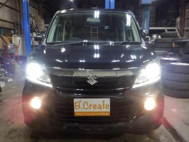 ソリオ1.2 バンディット 4WD　本州仕入・ナビ・TV・B/T・Bカメラ・両側電動・スマートキー・プッシュスタート・HID・シートヒーター・純正AW・フォグランプ 1200