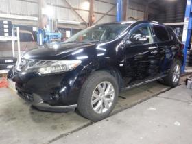 ムラーノ　2.5 250XV FOUR 4WD　本州仕入・後期型・メーカーナビ・TV・Bカメラ・サイドカメラ・B/T・革シート・インテリキー・プッシュスタート・ETC・前席パワーシート・クルコン・HID・シートヒーター・フォグランプ・BOSEサウンド 2500