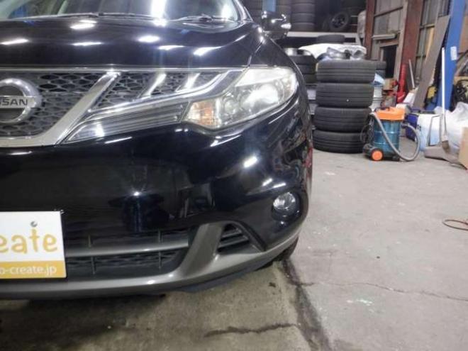 ムラーノ2.5 250XV FOUR 4WD　本州仕入・後期型・メーカーナビ・TV・Bカメラ・サイドカメラ・B/T・革シート・インテリキー・プッシュスタート・ETC・前席パワーシート・クルコン・HID・シートヒーター・フォグランプ・BOSEサウンド 2500