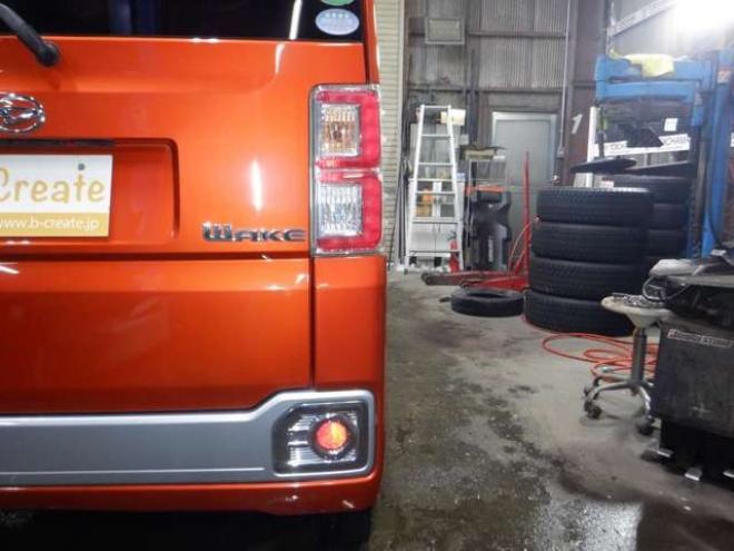 ウェイクG SA 4WD　本州仕入　ナビ　TV　LEDヘッドライト　両側電動　シートヒーター　スマアシ　ターボ　スマートキー　プッシュスタート　オートライト　ベンチシート　アイドリングストップ　フォグランプ 660