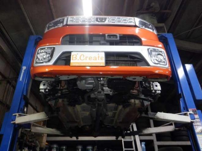 ウェイクG SA 4WD　本州仕入　ナビ　TV　LEDヘッドライト　両側電動　シートヒーター　スマアシ　ターボ　スマートキー　プッシュスタート　オートライト　ベンチシート　アイドリングストップ　フォグランプ 660