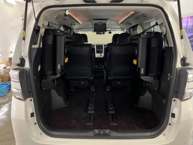 ヴェルファイア２．４Ｚ　ゴールデンアイズ　後期型　ワンオーナー　寒冷地仕様　禁煙車　両側パワースライドドア　パワーバックドア　純正ＨＤＤナビ　地デジ　ＤＶＤ再生　Ｂｌｕｅｔｏｏｔｈ　純正リアフリップダウンモニター　エンジンスターター　ＥＴＣ 4WD 2400 5Dr