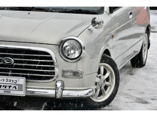 ミラジーノ４ＷＤ　本州仕入　５ＭＴ　後期・最終型　チョコブラウンシートカバー　フェンダーミラー