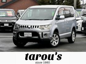 デリカ　D:5　4WD　Gナビ　本州仕入　ロックフォードサウンド　新品フロントガード　夏冬タイヤ付き