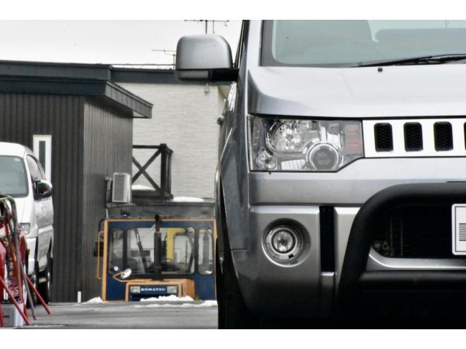 デリカD:5　4WD　Gナビ　本州仕入　ロックフォードサウンド　新品フロントガード　夏冬タイヤ付き