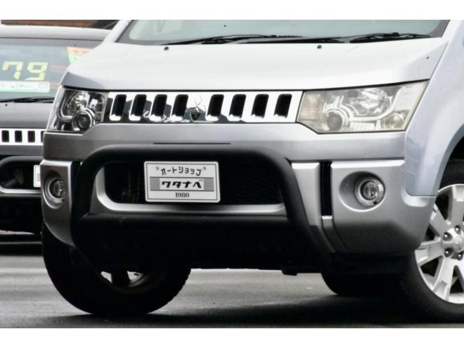 デリカD:5　4WD　Gナビ　本州仕入　ロックフォードサウンド　新品フロントガード　夏冬タイヤ付き