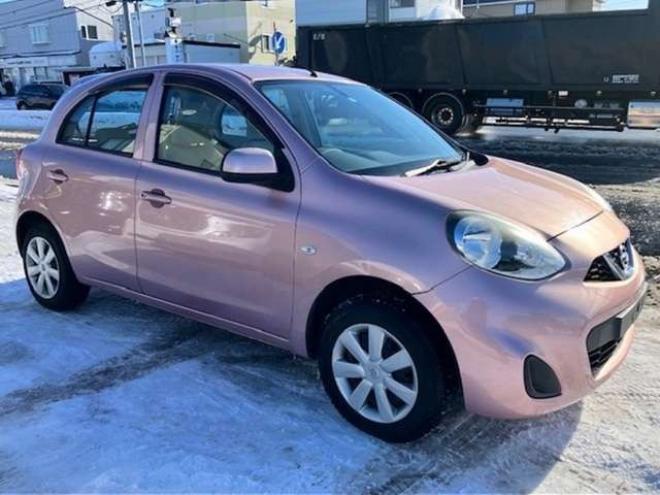 マーチ1.2 X FOUR Vセレクション アンシャンテ 助手席回転シート 4WD　 1200