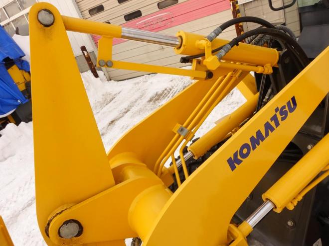 ホイールローダコマツ WA40-6　バケット容量0.5m3　マルチプラウ