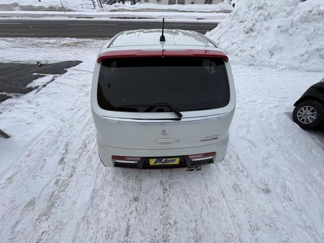 アルトALTO TURBO RS 4WD本州仕入　寒冷地仕様　ブレーキアシスト　TURBO 5AG 純正ワンセグナビ　シートヒーター　HIDヘッド　PUSHスタート　スマートキースペアー有　１５インチアルミ　エンジンオイル交換　スタットレス付　スポーツマフラー付　ETC 4WD 660 ５Dr