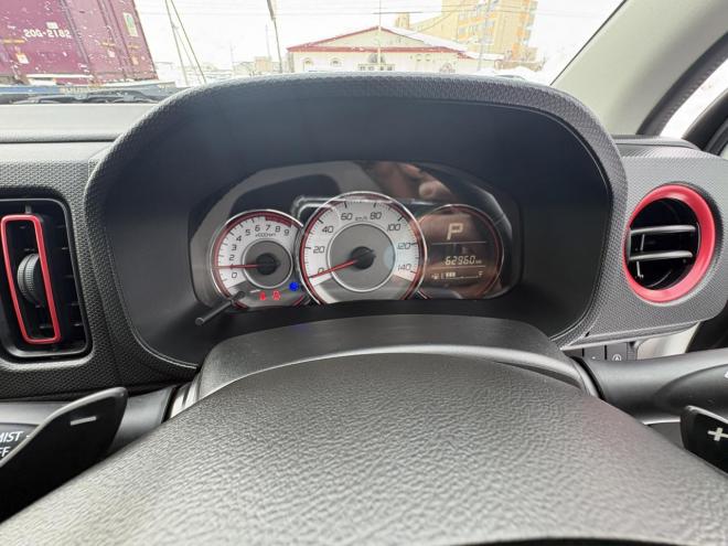 アルトALTO TURBO RS 4WD本州仕入　寒冷地仕様　ブレーキアシスト　TURBO 5AG 純正ワンセグナビ　シートヒーター　HIDヘッド　PUSHスタート　スマートキースペアー有　１５インチアルミ　エンジンオイル交換　スタットレス付　スポーツマフラー付　ETC 4WD 660 ５Dr