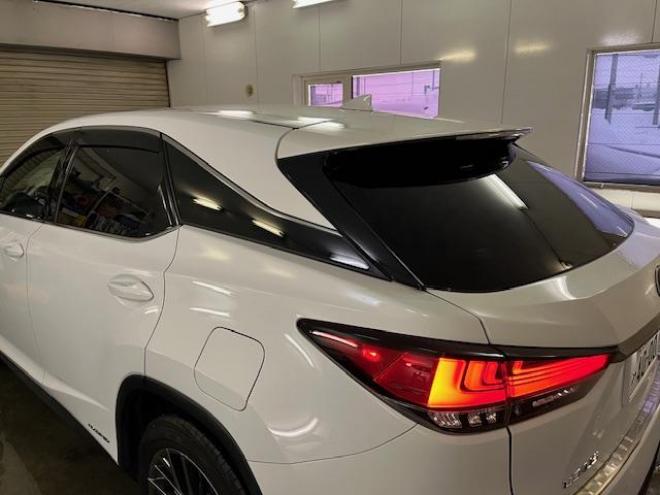 レクサスＲＸ４５０ｈ　Ｆスポーツ　本州仕入　寒冷地仕様　禁煙車　電動サンルーフ　純正２０インチＡＷ　社外１８ＡＷ＋スタッドレスタイヤ付　純正レザーシート　純正ナビ　地デジ　Ｂｌｕｅｔｏｏｔｈ　シートヒーター＆クーラー　前後ドラレコ 4WD 3500 5Dr