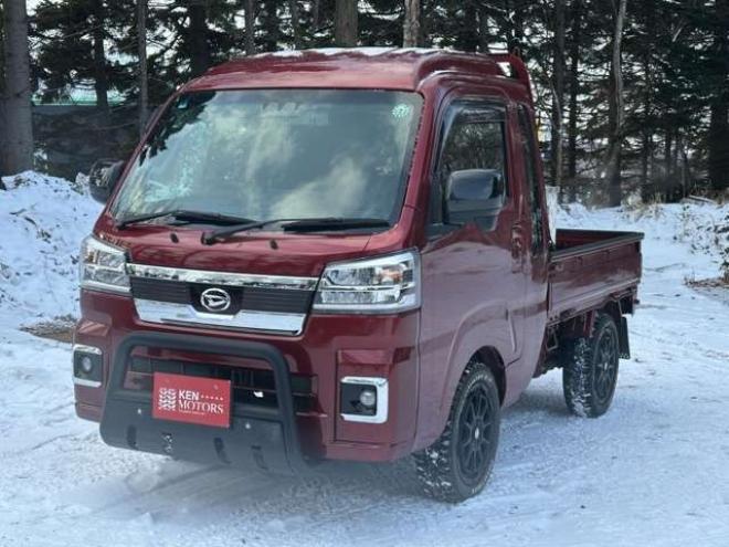 ハイゼットトラック ジャンボ エクストラ 3方開 4WD　荷台ボックス　地デジ　バックカメラ　パワステ　パワーウィンドウ　キーレスエントリー　アイドリングストップ　ABS　横滑り防止装置　盗難防止装置 660