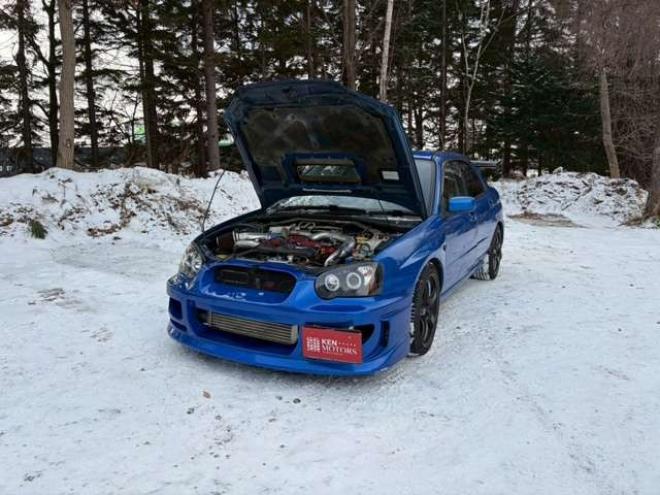 インプレッサSTI 2.0 WRX スペックC リミテッド 4WD　ETC パワーウィンドウ　社外ナビ　社外アルミホイール　ヴォルテックスアンダーカバー　GTウィング　社外フロントバンパー　ルーフエアインテーク 2000
