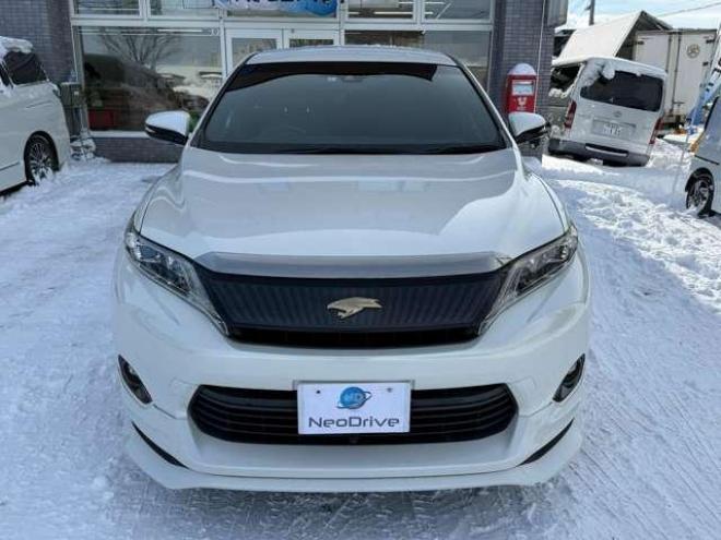 ハリアーハイブリッド2.5ハイブリッドE-Fourプレミアム 4WD ローンが不安な方＜優遇ローン＞  本州仕入　フルエアロ　SDナビTV　バックカメラ　4WD 