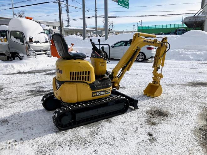 バックホーコマツ　中古　PC10MR-2　ブレーカー付　建機