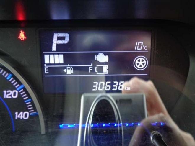 ワゴンRハイブリッド FZ セーフティパッケージ装着車 4WD　ワンオーナー車　全方位モニター　スマートキー　社外ナビ 660