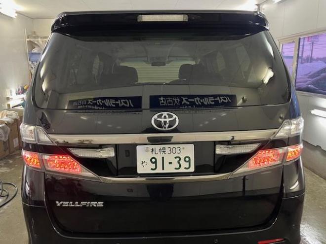 ヴェルファイア２．４Ｚ　ゴールデンアイズ　後期型　寒冷地仕様　禁煙車　両側パワースライドドア　パワーバックドア　純正ハーフレザーシート　純正１８インチＡＷ　社外１６ＡＷ＋スタッドレスタイヤ付　フロントガラス熱線　クルーズコントロール　ＥＴＣ 4WD 2400 5Dr