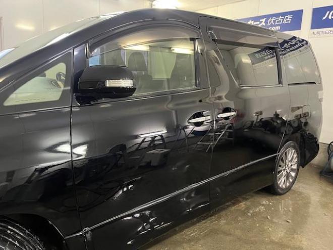 ヴェルファイア２．４Ｚ　ゴールデンアイズ　後期型　寒冷地仕様　禁煙車　両側パワースライドドア　パワーバックドア　純正ハーフレザーシート　純正１８インチＡＷ　社外１６ＡＷ＋スタッドレスタイヤ付　フロントガラス熱線　クルーズコントロール　ＥＴＣ 4WD 2400 5Dr