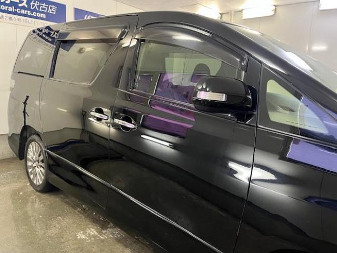 ヴェルファイア２．４Ｚ　ゴールデンアイズ　後期型　寒冷地仕様　禁煙車　両側パワースライドドア　パワーバックドア　純正ハーフレザーシート　純正１８インチＡＷ　社外１６ＡＷ＋スタッドレスタイヤ付　フロントガラス熱線　クルーズコントロール　ＥＴＣ 4WD 2400 5Dr