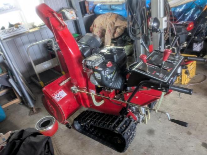 除雪機ヤナセ　88HST　８馬力　ガソリン