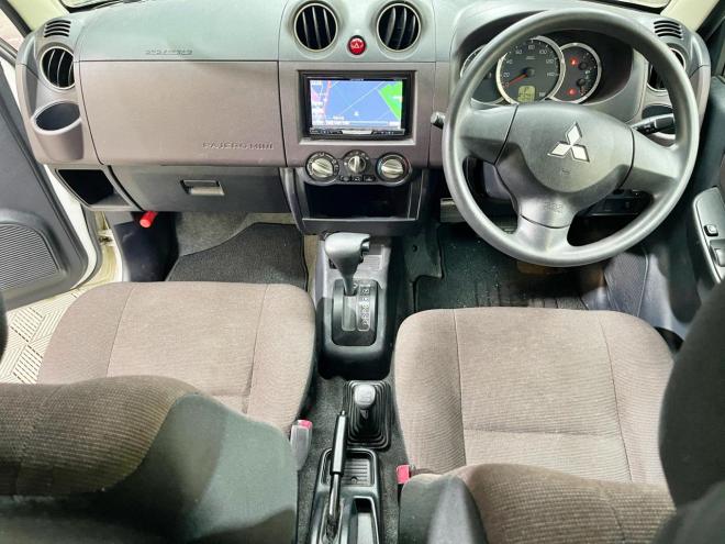 パジェロミニVR 4WD 5年保証 ナビ 夏冬タイヤ ETC 寒冷地仕様 禁煙 車検整備2年付