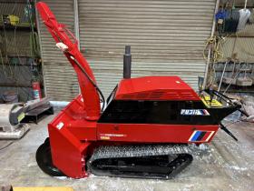 除雪機　全塗装済！フジイ FSR1114DF 14馬力 中型ディーゼル 各種整備済