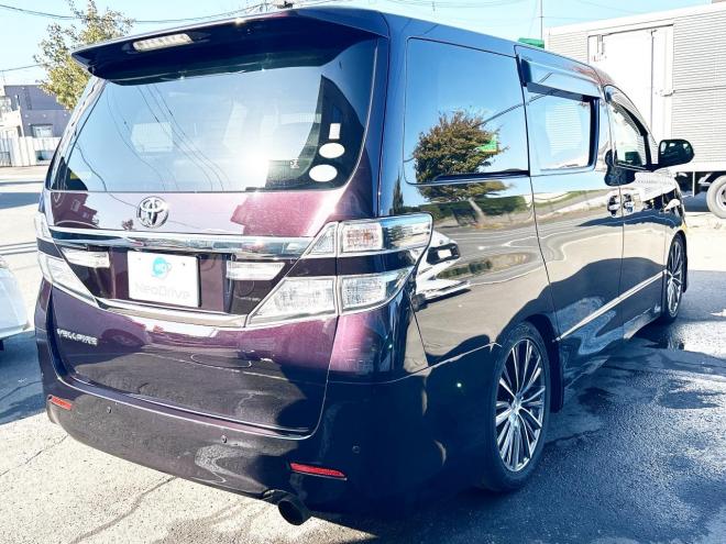 ヴェルファイア2.4Z Gエディション 4WD　ローンが不安な方＜優遇ローン＞　本州仕入　純正ワイドナビ　19AW　TEIN車高調　TRDマフラー 4WD 2400 5Dr