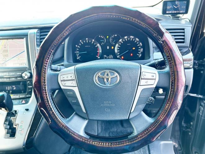 ヴェルファイア2.4Z Gエディション 4WD　ローンが不安な方＜優遇ローン＞　本州仕入　純正ワイドナビ　19AW　TEIN車高調　TRDマフラー 4WD 2400 5Dr