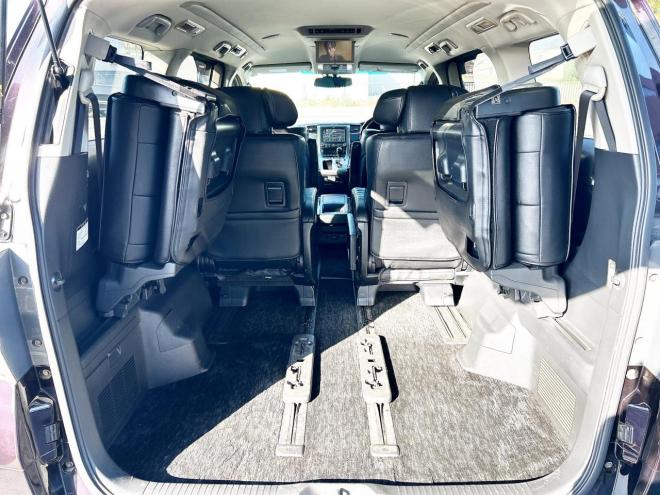 ヴェルファイア2.4Z Gエディション 4WD　ローンが不安な方＜優遇ローン＞　本州仕入　純正ワイドナビ　19AW　TEIN車高調　TRDマフラー 4WD 2400 5Dr