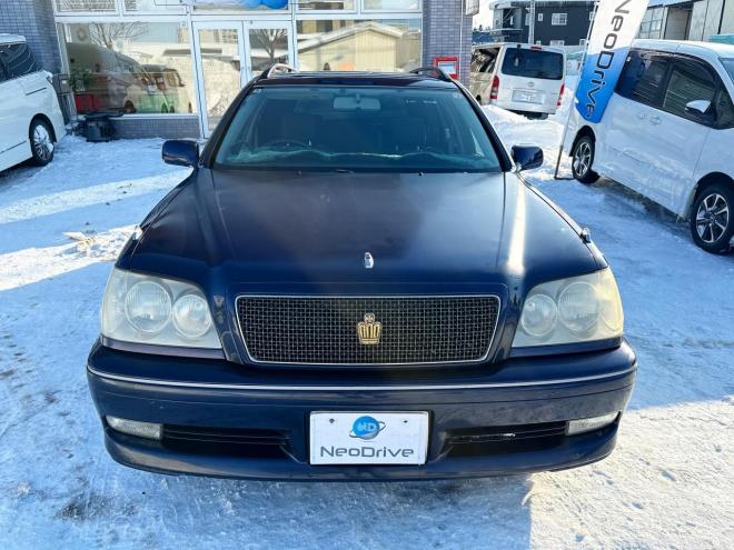 クラウンエステートエステート2.5アスリートFour 4WD 　ローンが不安な方＜優遇ローン＞ ユーザー買取車　社外HDDナビ　HID　ETC　ルーフレール　キーレス 4WD 2500 5Dr