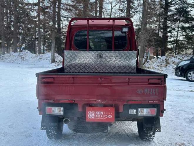 ハイゼットトラック ジャンボ エクストラ 3方開 4WD　荷台ボックス　地デジ　バックカメラ　パワステ　パワーウィンドウ　キーレスエントリー　アイドリングストップ　ABS　横滑り防止装置　盗難防止装置 660