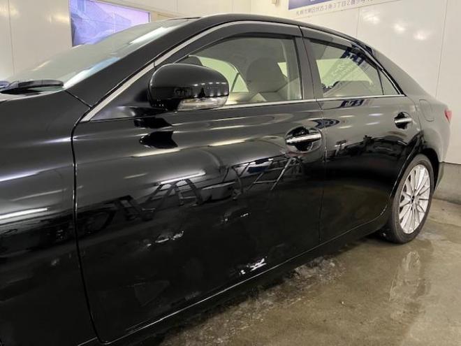 マークX２５０Ｇ　Ｆｏｕｒ　ワンオーナー　寒冷地仕様　禁煙車　社外１８インチＡＷ　社外１６ＡＷ＋スタッドレスタイヤ付　純正ＳＤナビ　地デジ　Ｂｌｕｅｔｏｏｔｈオーディオ　バックカメラ　ドライブレコーダー　ビルトインＥＴＣ 4WD 24500 4Dr