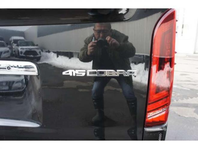 ハイエース2.7 GL ロング ファインテックツアラー 4WD　415COBRA　ファントムヘッドライトシステム&フェイスリフトキット&F/S/R/ルーフスポ/ボンネット/プレステージテールランプ&バッドラッカーHP-6プレミアムフォージッド18インチAW　TOYO　H30　225/50R18 2700