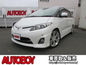 エスティマ　2.4 アエラス 4WD　両側パワースライドドア/コーナーセンサー/キセノンヘッドライト/LEDフォグ/クルーズコントロール/ETC/ 2400