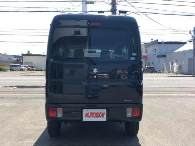 エブリィジョイン ハイルーフ 5AGS車 4WD　パートタイム4WD　キーレス　リアヒーター　フルセグTV　7インチメモリナビ　ベッドキッド　電動格納ミラー　社外タコメーター　CD/DVD　AUX　Bluetooth　アルミホイール 660