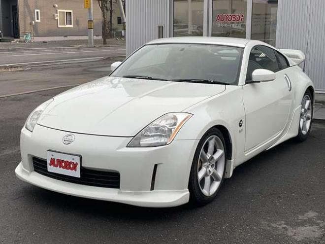 フェアレディZ3.5 バージョン ST　純正ブレンボキャリパー　社外フロントリップ　リアウィング　GarageDogHouse製マフラー　車高調　BOSEサウンド　レザーシート　パワーシート　シートヒーター　ETC 2WD 3500