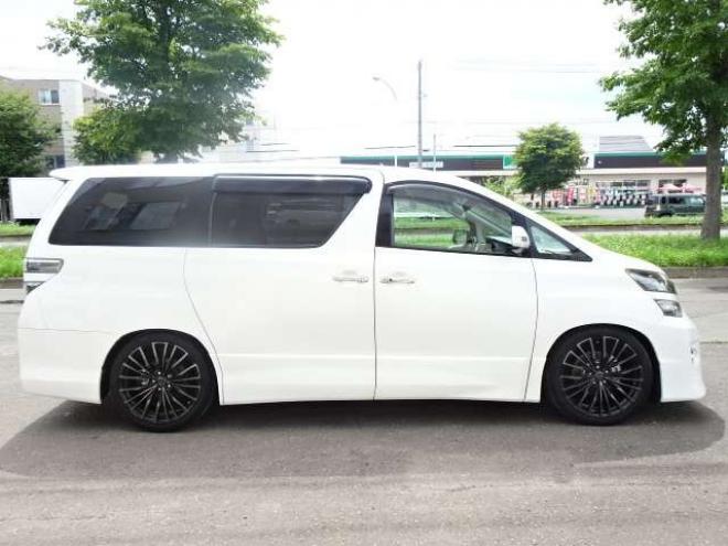ヴェルファイア2.4 Z 4WD　本州車　保証1年/走行距離無制限　後期型　4WD　社外20インチアルミ　ローダウン  両側パワースライドドア　純正ナビ　地デジ　バックカメラ　フリップダウンモニター　スマートキー　コーナーセンサー　7人乗り 2400