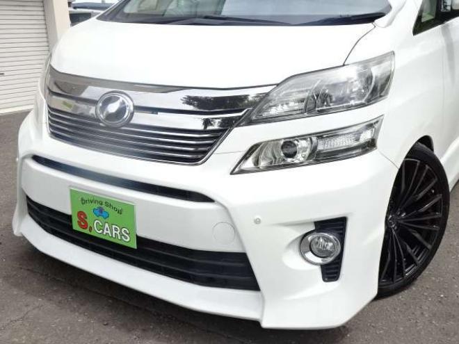 ヴェルファイア2.4 Z 4WD　本州車　保証1年/走行距離無制限　後期型　4WD　社外20インチアルミ　ローダウン  両側パワースライドドア　純正ナビ　地デジ　バックカメラ　フリップダウンモニター　スマートキー　コーナーセンサー　7人乗り 2400