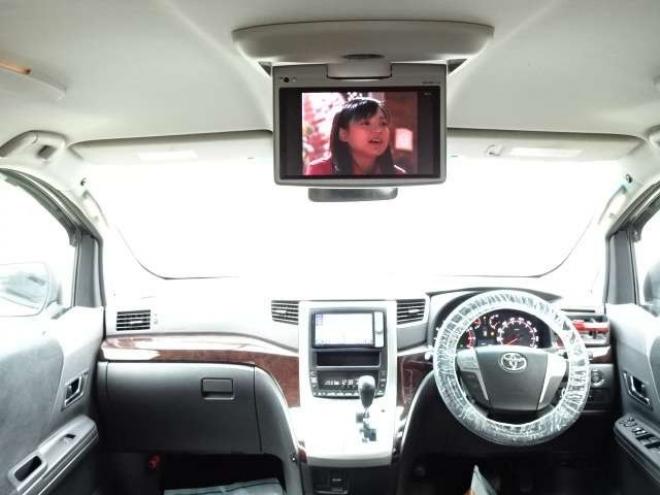 ヴェルファイア2.4 Z 4WD　本州車　保証1年/走行距離無制限　後期型　4WD　社外20インチアルミ　ローダウン  両側パワースライドドア　純正ナビ　地デジ　バックカメラ　フリップダウンモニター　スマートキー　コーナーセンサー　7人乗り 2400