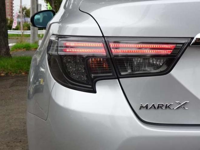 マークX2.5 250G Four 4WD　本州車　保証1年　4WD　ワンオーナー　エスカーズカスタム　フロントリップ　リヤディフューザー　プレシャス/HM-1　19インチアルミ　純正ナビ　ワンセグTV　ドライブレコーダーLDA　ETC　クルーズコントロール 2500