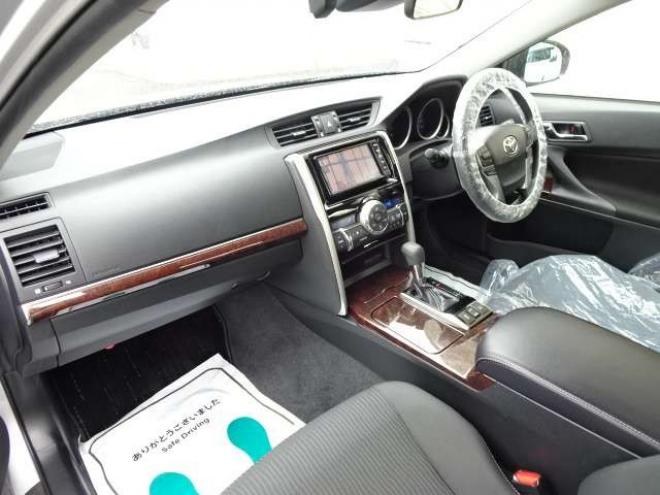 マークX2.5 250G Four 4WD　本州車　保証1年　4WD　ワンオーナー　エスカーズカスタム　フロントリップ　リヤディフューザー　プレシャス/HM-1　19インチアルミ　純正ナビ　ワンセグTV　ドライブレコーダーLDA　ETC　クルーズコントロール 2500